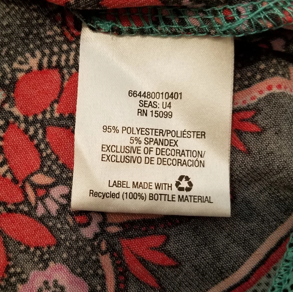 Covington Embellished Top Red Mosaic {Small} - Picture 9 of 10